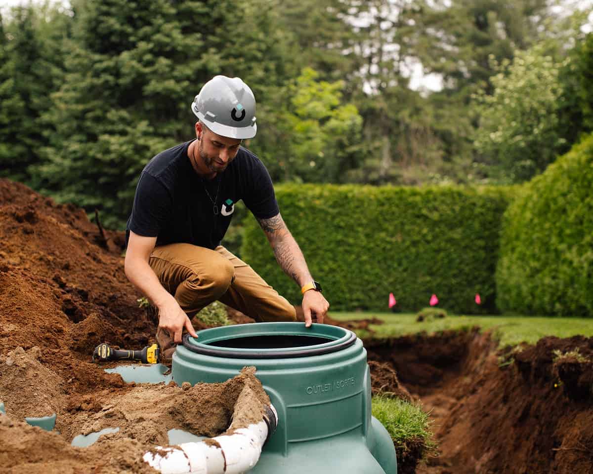 Installation de fosse septique Installateur de fosse septique